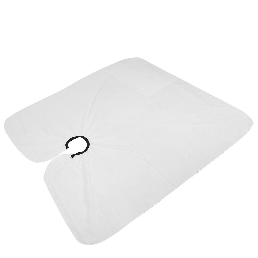 Unique Skull Pattern Hair Cutting Cape Cloth Hairdressing Apron Hair Salon Accessories White