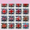 Charming Linen British Flag Pillow Cover Cartoon Design 45x45cm For Living Room