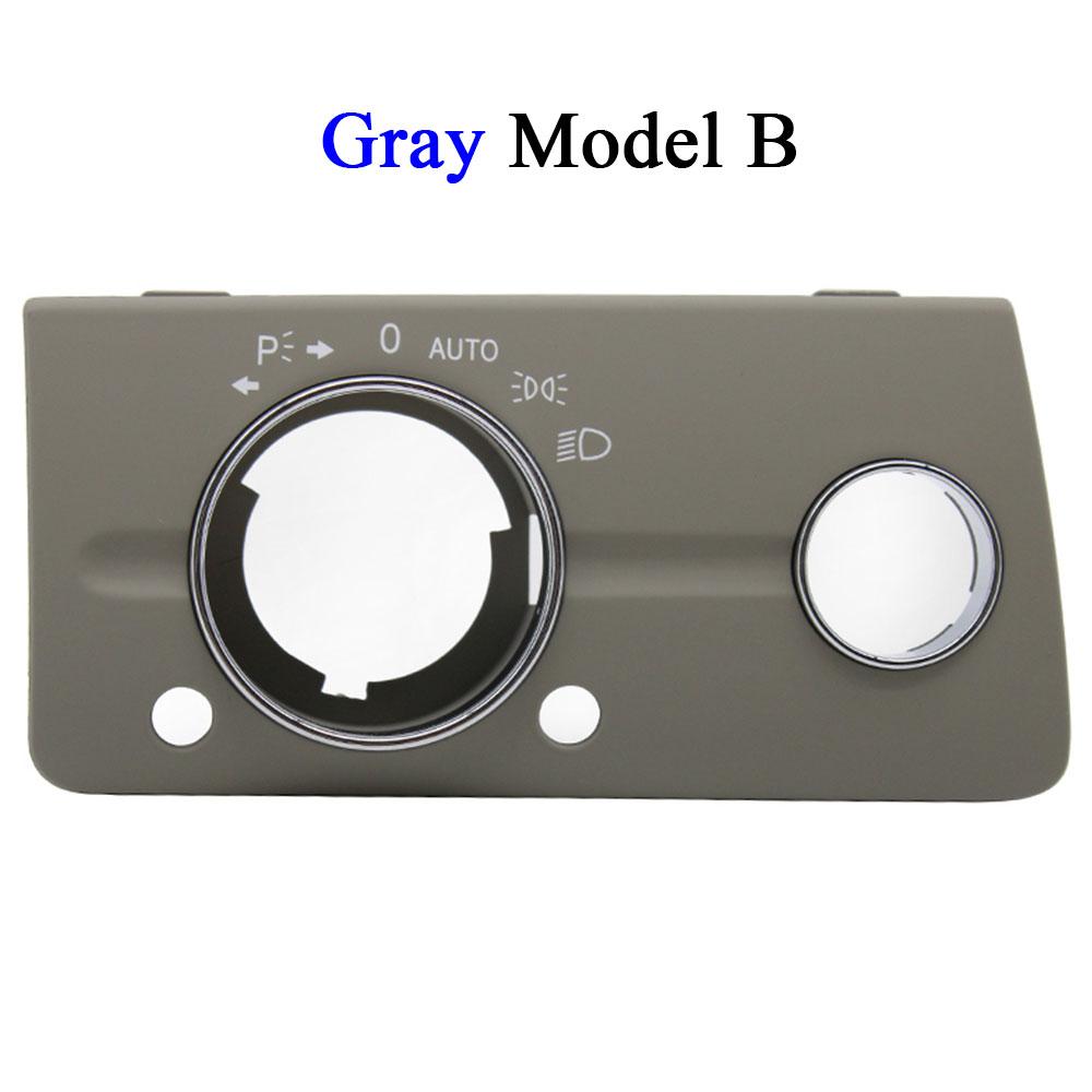 W211 Dashboard Black Beige Headlight Lamp Switch Cover Panel For Mercedes Benz E Class 320 350 550 2003 2004 2005 2006 2007 2008