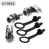 10PCS DC025M 5.5*2.1/2.5mm DC Socket With Nut 5.5x2.1/5.5x2.5 mm DC Power Jack Socket Female Panel Mount Connector