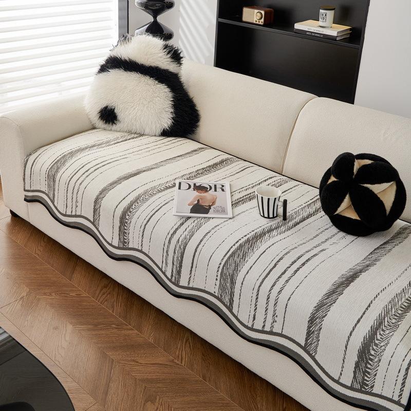 Sofa Cushion Light Luxury High Sense Four Seasons Universal  New Sofa Cover Simple Non-Slip Sofa Cover Cloth Seat Cushion