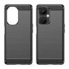 OnePlus Nord CE 3 Flexible Silicone Carbon Case - Black