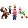 Фигурка Super Mario Боузер Принцесса Пич Аниме Активность Коллекция Все Звезды Модель Игрушка предназначена для Детей Подарок на День Рождения