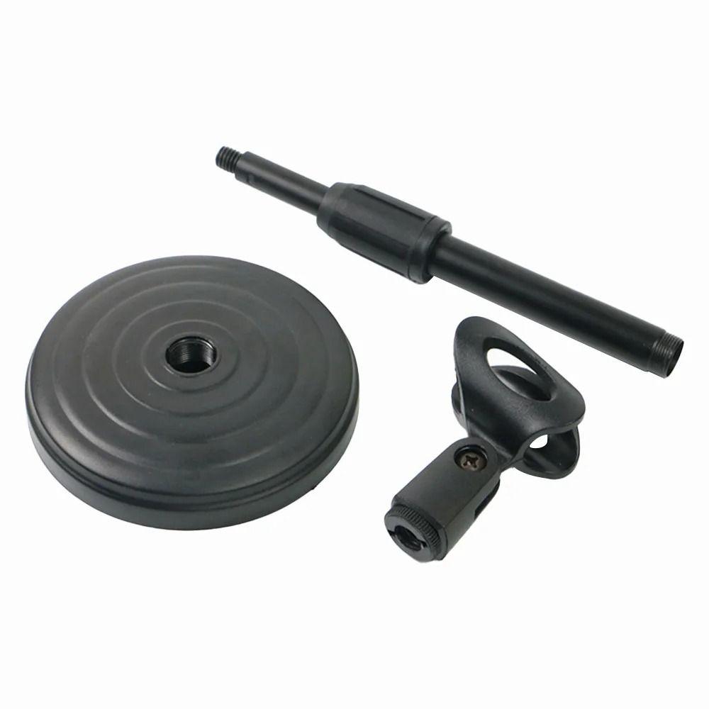 360° Rotating Recording Microphone Holder Sturdy Foldable Microphone Clip Desk Mount