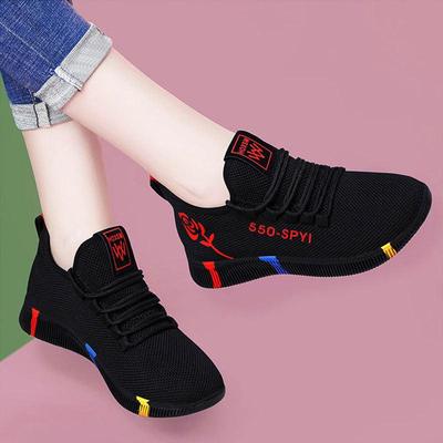 2024 Женские летние универсальные кроссовки для оздоровительной ходьбы – Повседневная спортивная обувь в стиле старого Пекина