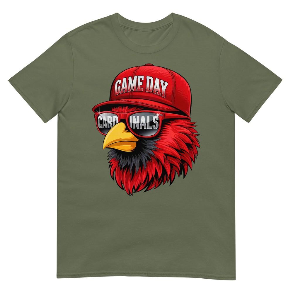 Retro Cardinal Baseball Game Day Gifts For Unisex Unisex Kid Boy Tshirt
