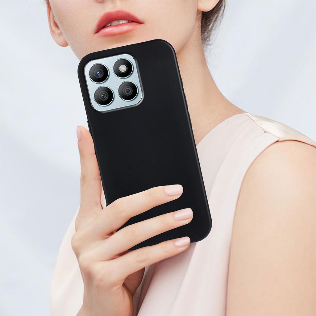 For Honor X8c 4G/Honor X8b 4G TPU Case Soft Matte Anti-fingerprint Phone Back Cover