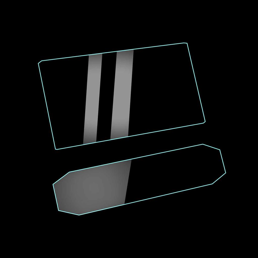 [Комплект из 2 штук] Защитная пленка для приборной панели для Honda CRF1100L Africa Twin NT1100 Все годы