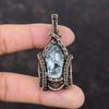 Pinolith Jasper Pendant Copper Wire Wrapped Pendant Decent Gemstone Jewelry Handmade Pendant Copper Jewelry For Gift Pinolith Jasper Jewelry