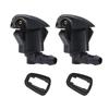 2Pcs Windshield Washer Wiper Sprayer Nozzle For Toyota Camry Celica