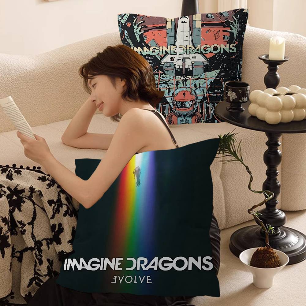 Rock Band Imagine Dragons Наволочка Декоративная Подушка Диван Домашний Декор Чехол Наволочки