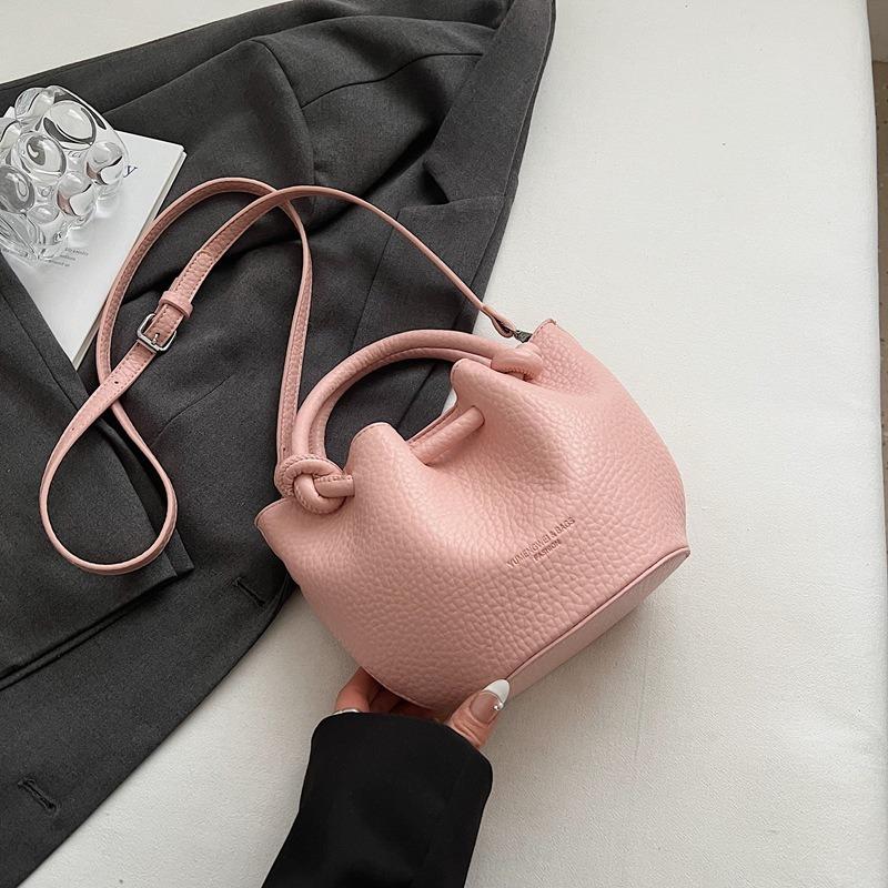 Весенне-летняя ретро сумка высокого класса женская новая модная универсальная сумка-мессенджер портативная сумка-ведро