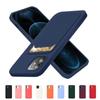 Card Case Silicone Wallet Case With Card Slot Documents For Samsung Galaxy A73 Navy Blue