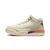 J. Детские кроссовки Balvin x Air 3 Retro PS Medellín Sunset кремовые разноцветные FN0346-901