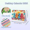 2026 DIY Diamond Painting 13-Page Desk Calendar with Cartoon Designs