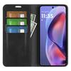 For Motorola Moto E15 4G Case Skin Touch Leather Wallet Phone Cover