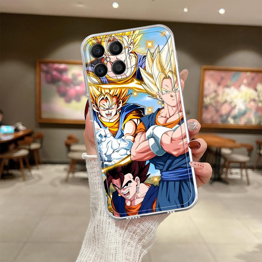 Мягкий чехол для телефона для Honor X8b X8a X8 X9b X7b X9a 90 Lite Dragon Ball Крутой Популярный