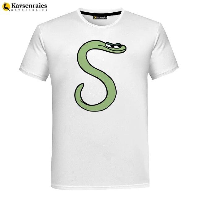 Футболка с 3D изображением алфавита, детская футболка с рисунком аниме для мальчиков и девочек, крутая уличная одежда с короткими рукавами, топы