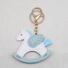 Women's Bag Charm Decoration Bag Pendant Cartoon Rocking Wooden Horse Women's Leather  Bag Charm Key Chain Cute Bag Accessories Gifts