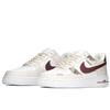 Nike Air Force 1 Low top Skateboard Shoes Unisex Beige White Red CW2288-111(TeamA-)
