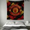 Man Utd I Wall Hanging Printed Fabric Blanket Decorative Tapestries for Bedroom Living Room Home Decor