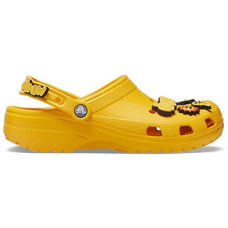 Crocs X Drew House Классические клоги Клоги Унисекс Желтые 207267-700