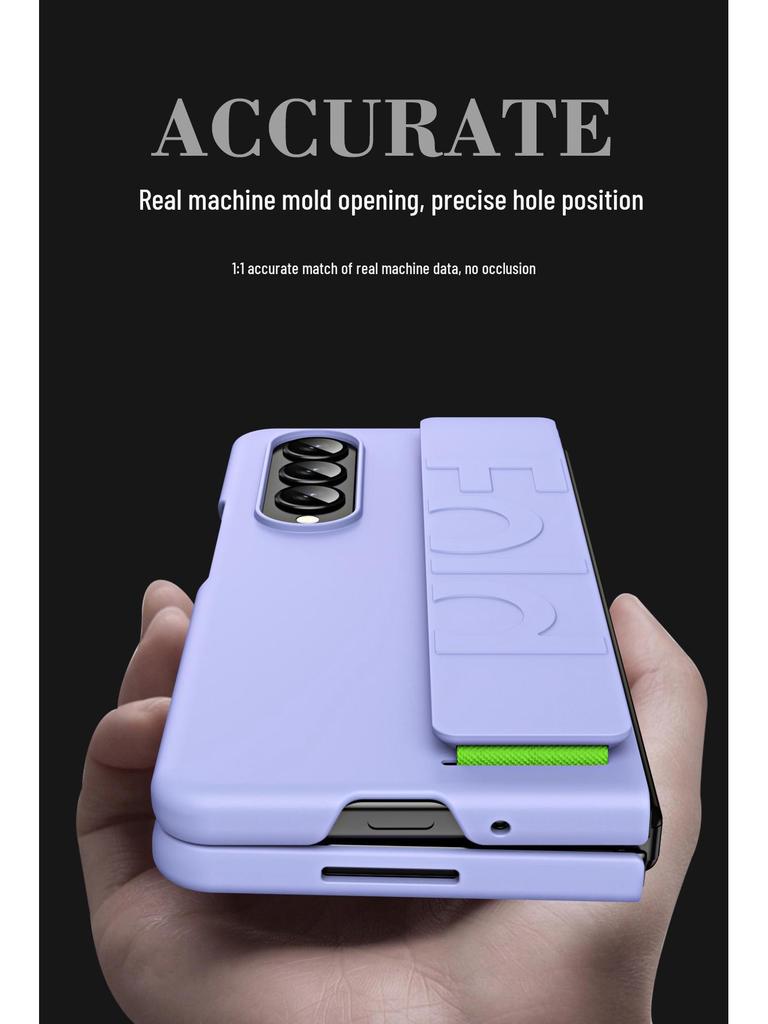 Эластичный ремешок на запястье Samsung Z Fold7, защитный чехол с покрытием, приятным на ощупь