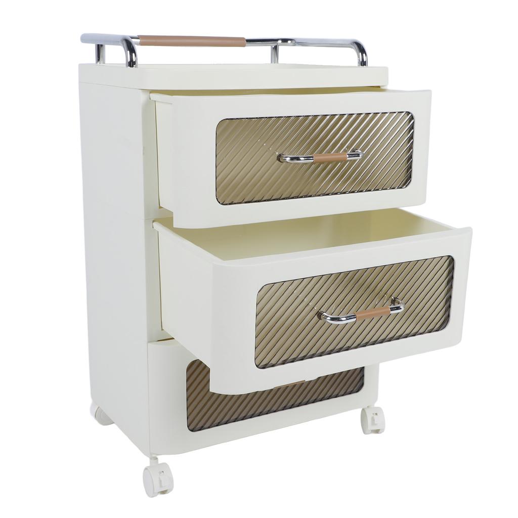 Ящики для шкафов на колесиках, большая вместимость, многофункциональная передвижная тележка-органайзер с