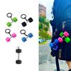 Hanging Ornament Dumbbell Keychain Fitness Equipment Barbell Pendant Sports Key Ring  School Bags