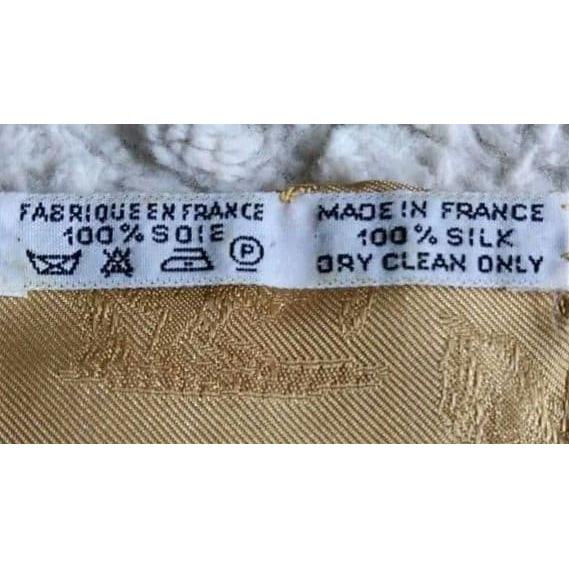 Used Hermes scarf "La Royale" Carre 90