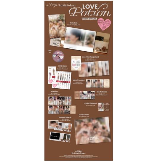 N.SSign - mini 3rd [Love Potion] SET Дата выхода: 2025-01-03