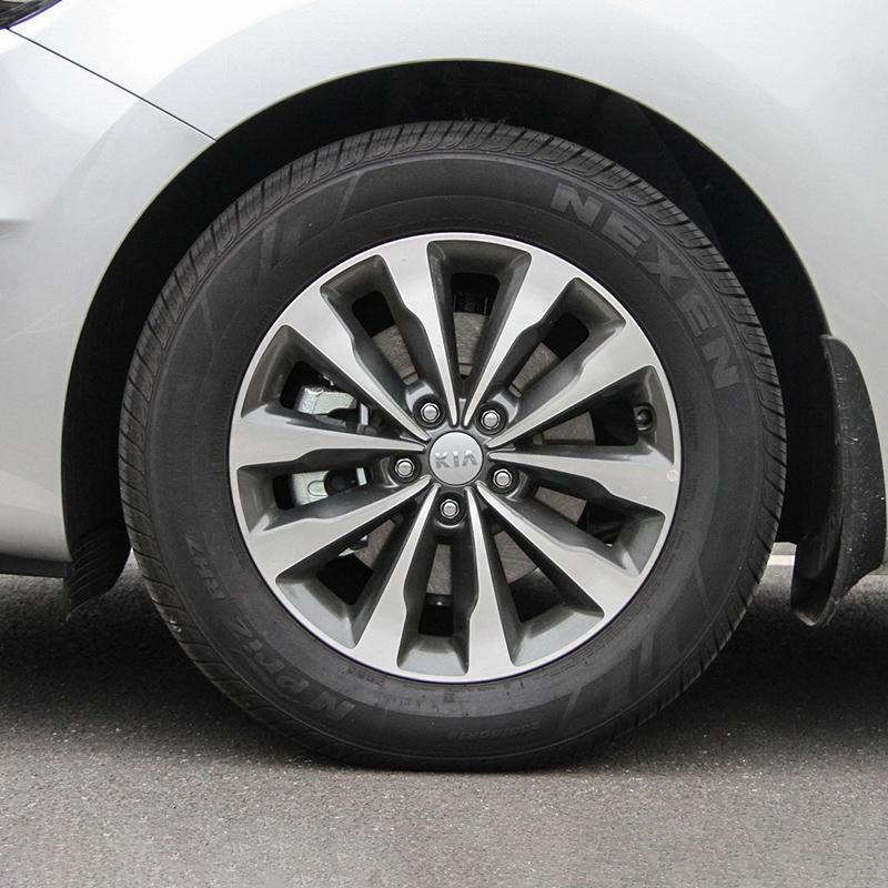 AUOBRS1 4Pcs 58mm Car Wheel Center Hub Caps Emblem Decorative Cover For KIA EV9 EV6 Stinger Niro K5 K9 Sorento Ceed Sportage Forte RIO