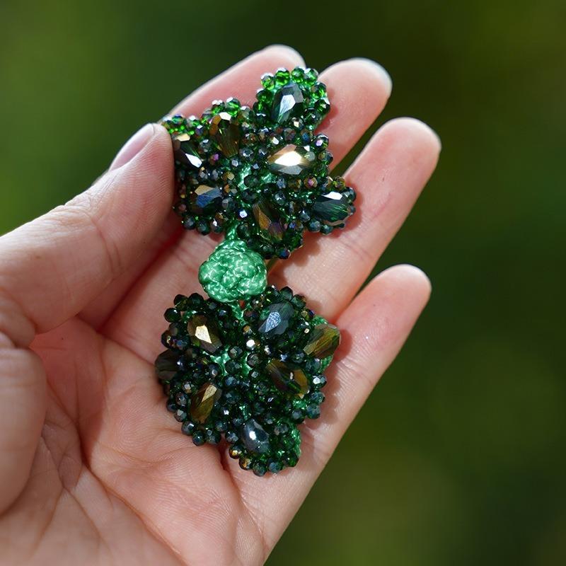 Декоративные пуговицы ручной работы из бисера в этническом стиле, китайские пуговицы ципао в стиле Тан