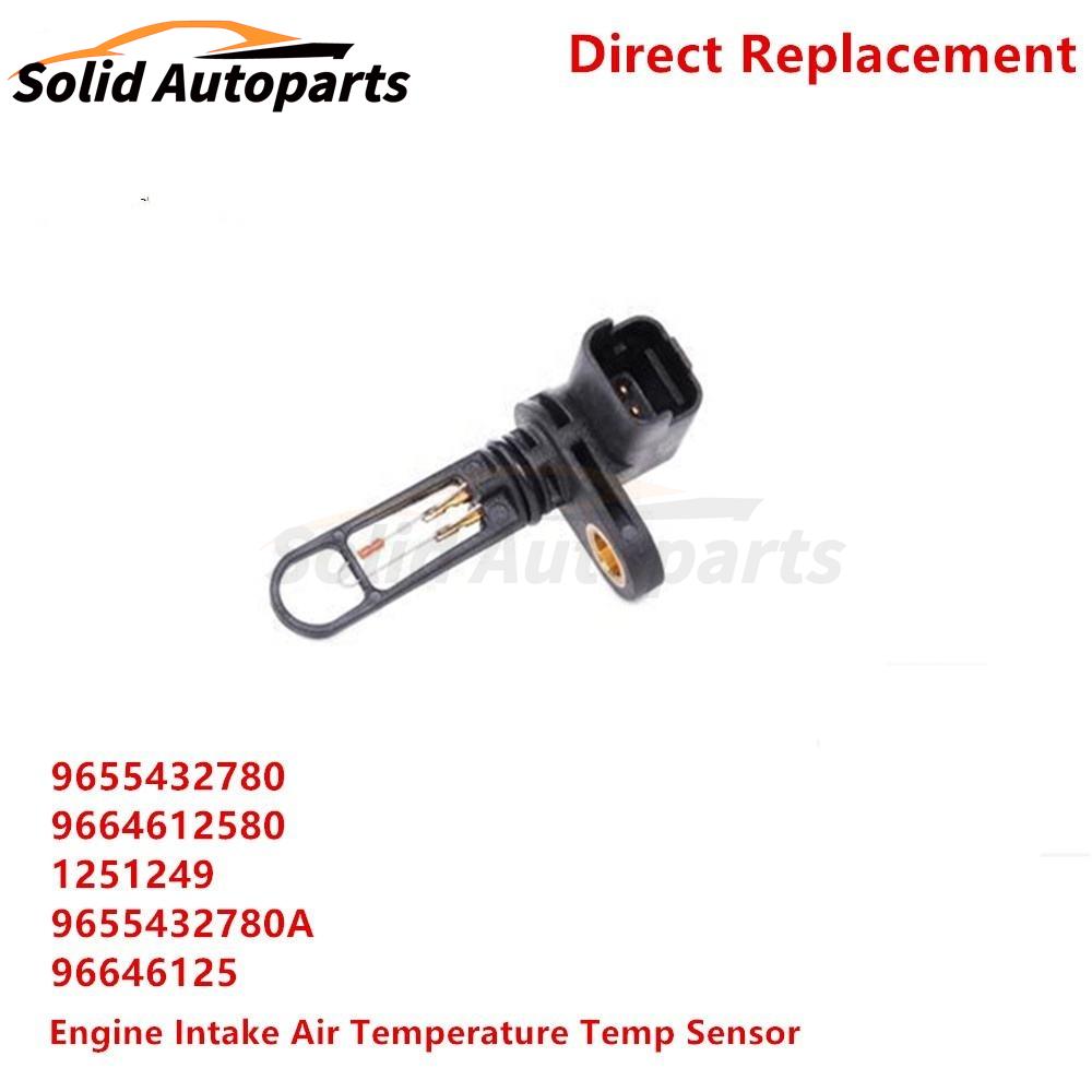 9664612580 Датчик температуры всасываемого воздуха для Volvo Citroen Ford Peugeot Bipper Expert 107 206 207 307 308 508 407 607 1007 3008
