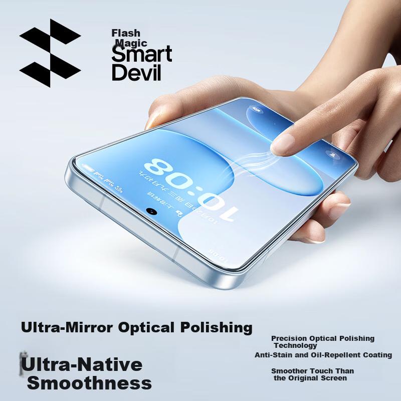 Dust-Free Chamber 2 Sets for Honor 500/500Pro Tempered Glass Screen Protector, HD Explosion-Proof Anti-Fingerprint Film with Instant Dust Removal Tool