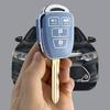 Чехол для брелока, совместимый с Toyota Highlander Camry RAV4 Corolla Tacoma Avalon Venza Yaris, аксессуары в виде ракушки