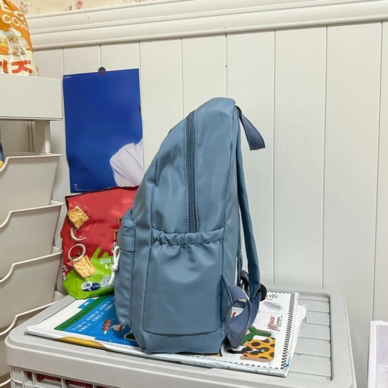 Минималистичный рюкзак в японском стиле для учеников средних и старших классов, вместительная женская сумка