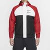 Nike Спортивная ветровка Swoosh Color Block Jacket Весенняя мужская куртка Красная CJ4889-657