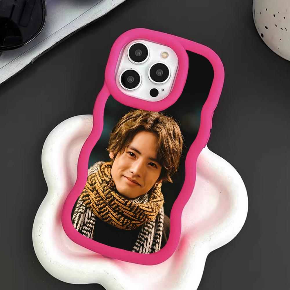 Akaso Eiji Wavy Edge TPU Mobile Phone Case for iPhone 17 16 15 14 13 12 11 Air Pro Max Plus Colorful Cover
