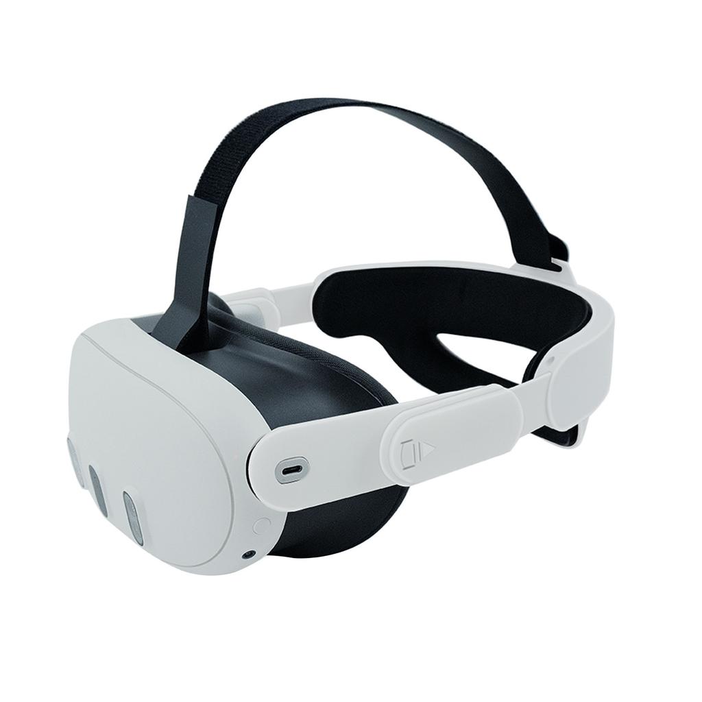 Ремешок на голову для Meta Quest 3 VR Сменные аксессуары Повышенный комфорт, снижение давления на голову Регулируемый шарнир