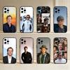Чехол для телефона B-Brad P-Pitt для iPhone 17, 16, 15, 14, 13, 12 Plus, Max, Черный чехол из мягкого силикона