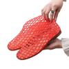 Fashion Women's Flat Bottom Sandals Breathable Hollow Out Slip-On Summer Outdoor Wear Head And Heel Covered Jelly Shoes Casual Versatile
