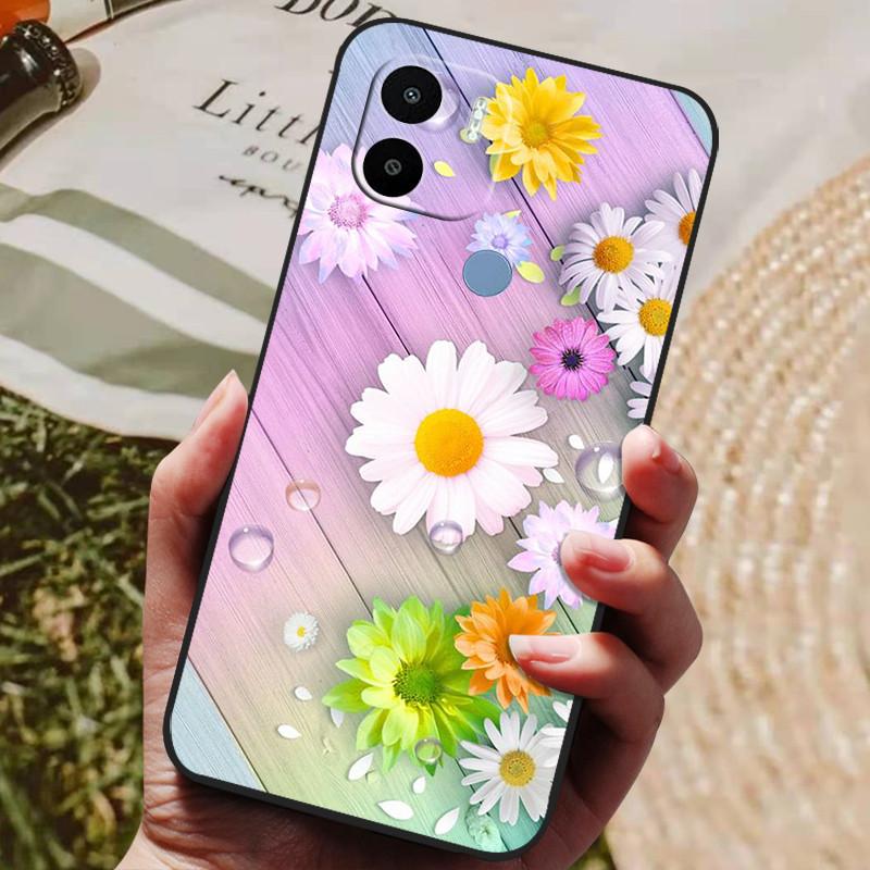 Для Xiaomi Poco C50 C51 Чехол Силиконовая Задняя Крышка Чехол для Телефона для Xiaomi Poco C51 C 50 PocoC50 PocoC51 C40 Чехлы Мягкий бампер coque