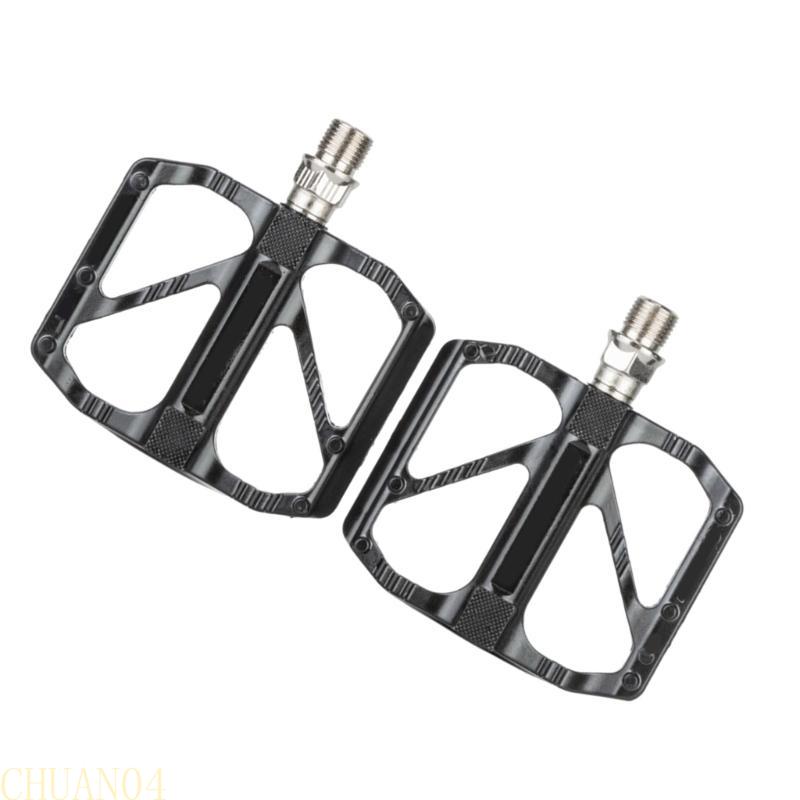 A1A2 Bearings Wide Flat Cycling Pedals Nonslip R27 Road Bicycles Pedals Aluminum Alloy Mountain Bicycles Pedals Enduring