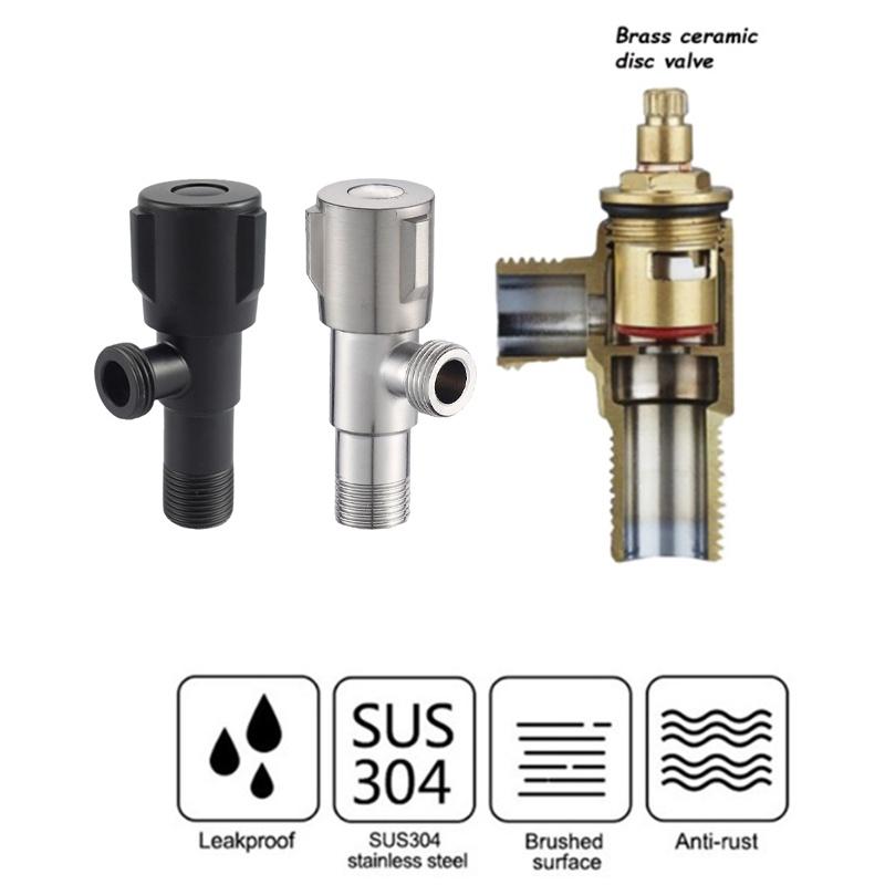 Латунный внешняя резьба G1/2 с переключателем, кран для ванны, настенный медный угловой клапан, аксессуары для ванной комнаты, балкона
