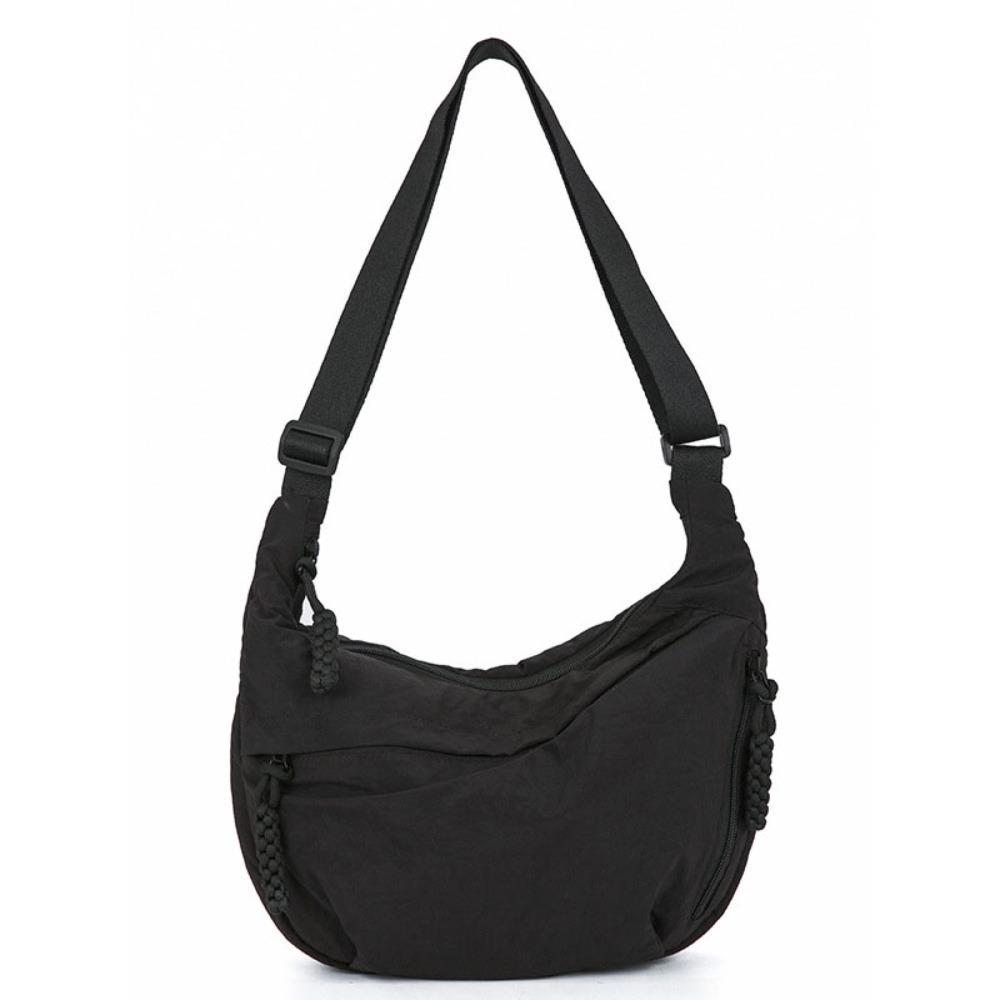 Solid Color Women's Shoulder Bag Simple Single-shoulder Bag Fashionable Underarm Bag Work Travel