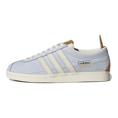 Кроссовки унисекс Gazelle Vintage Halo Blue Mesa Кремово-Белые H02230