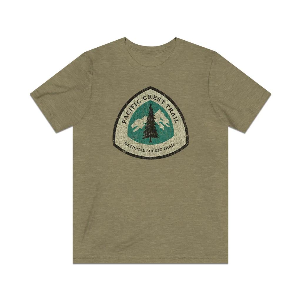 Мужская футболка Pacific Crest Trail 1968 Винтажная
