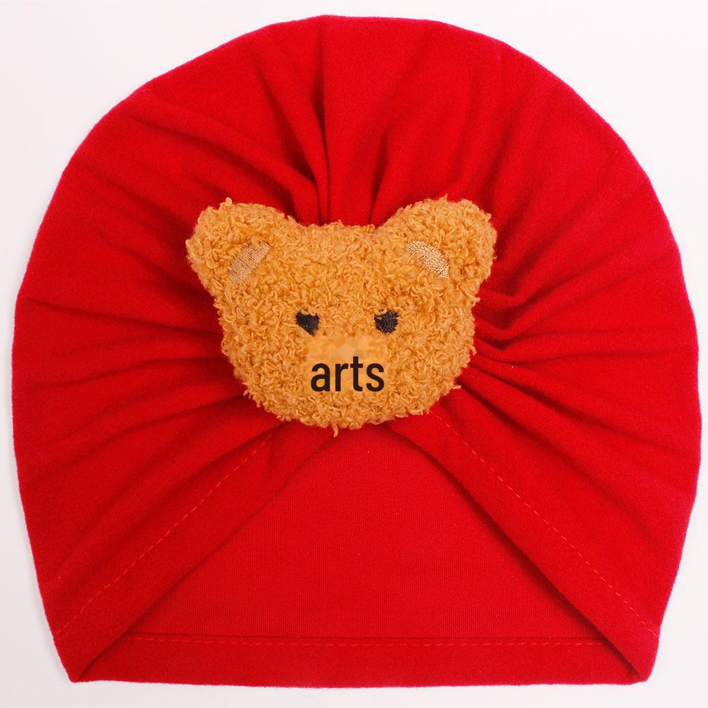 European & American Baby Bear Baotou Hat for Infants - Warm, Protective Design for Girls