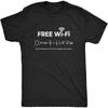 Funny Sarcasm Quote Mens Free WiFi Tshirt Nerdy Math Equation Novelty Tee Men Clothing Printed Streetwear Graphic T Shirts